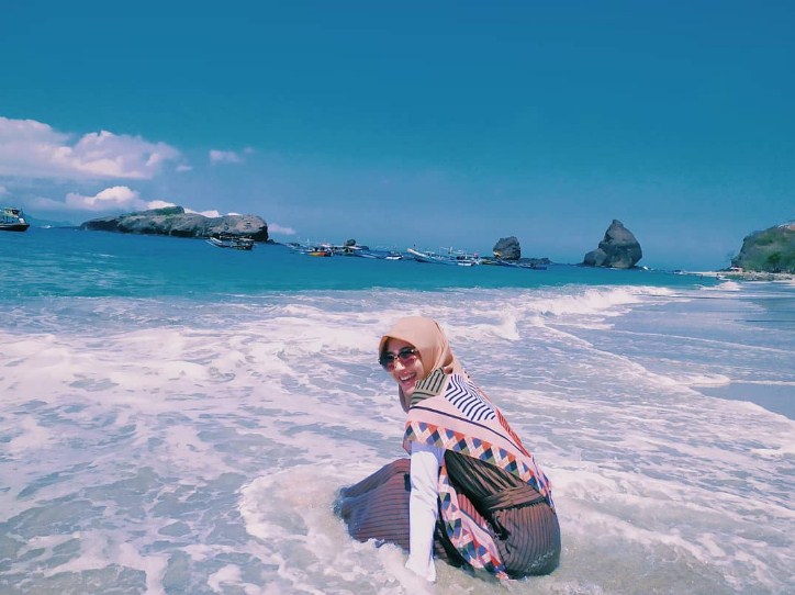 Foto Keindahan Pantai Papuma Foto Keindahan Pantai Papuma